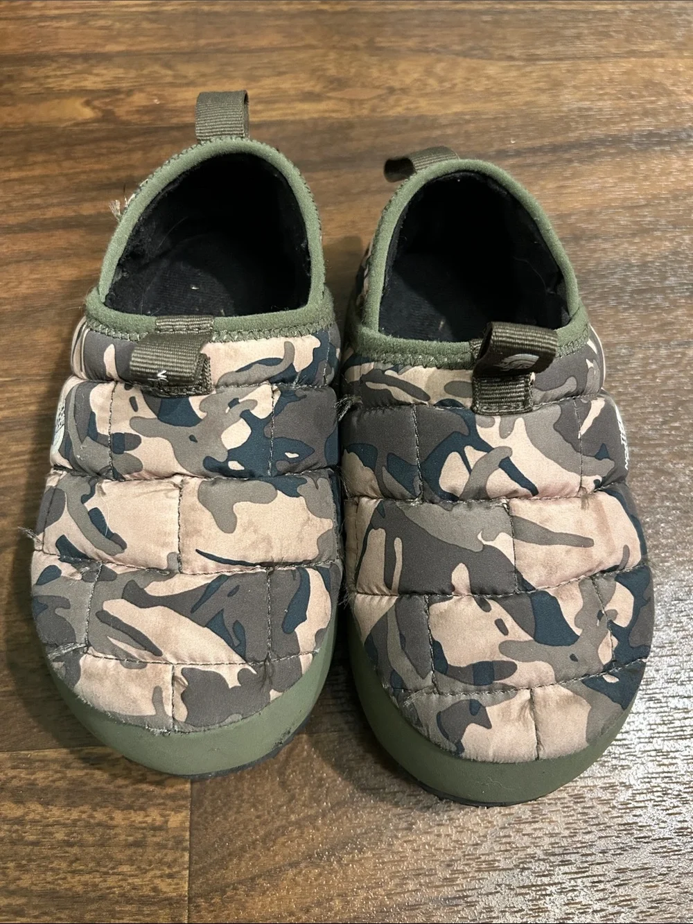 The North Face Thermoball Traction Quilted Camo Slip-On Mule